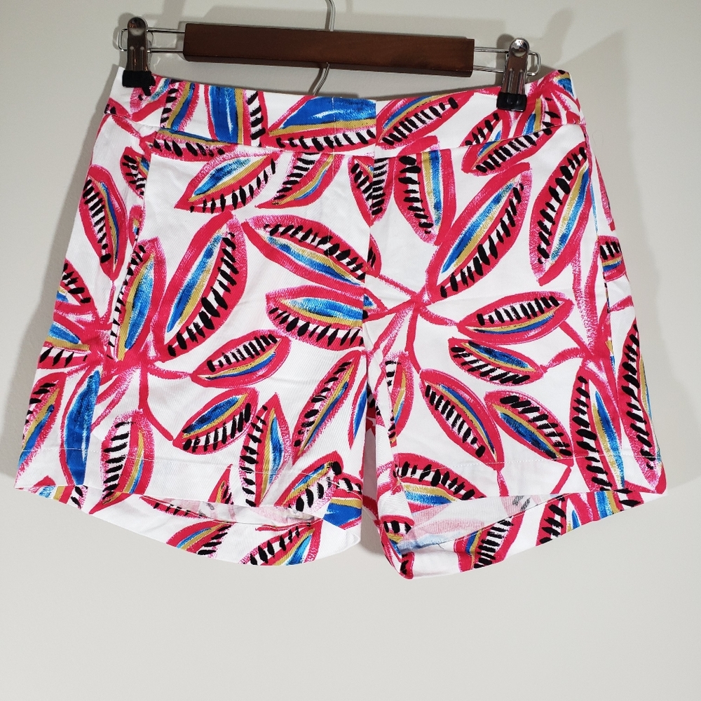 Size 0 J crew short watermelon print design